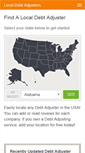 Mobile Screenshot of localdebtadjusters.com